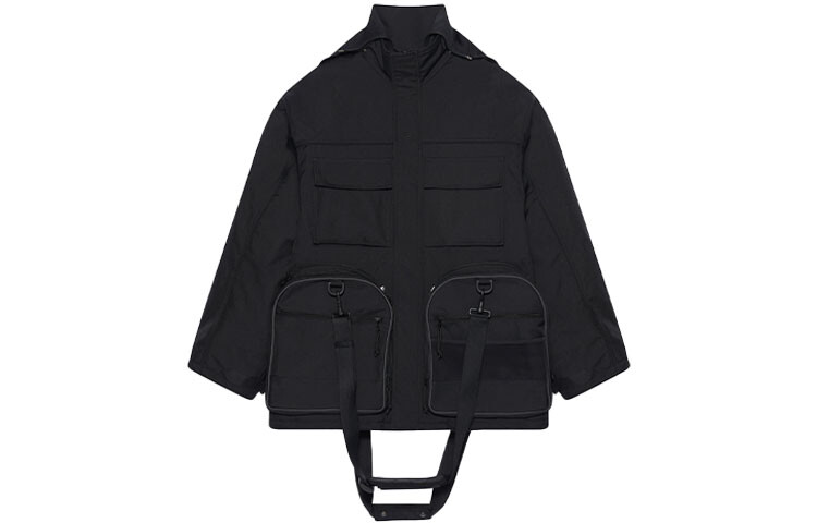 Пальто-парка мужское черное Balenciaga, черный
Пальто-парка мужское черное Balenciaga, черный