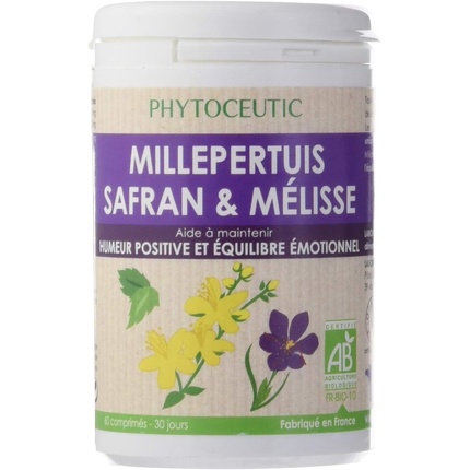 Таблетница зверобой с шафраном на 60 таблеток Laboratoires Phytoceutic
Таблетница зверобой с шафраном на 60 таблеток Laboratoires Phytoceutic