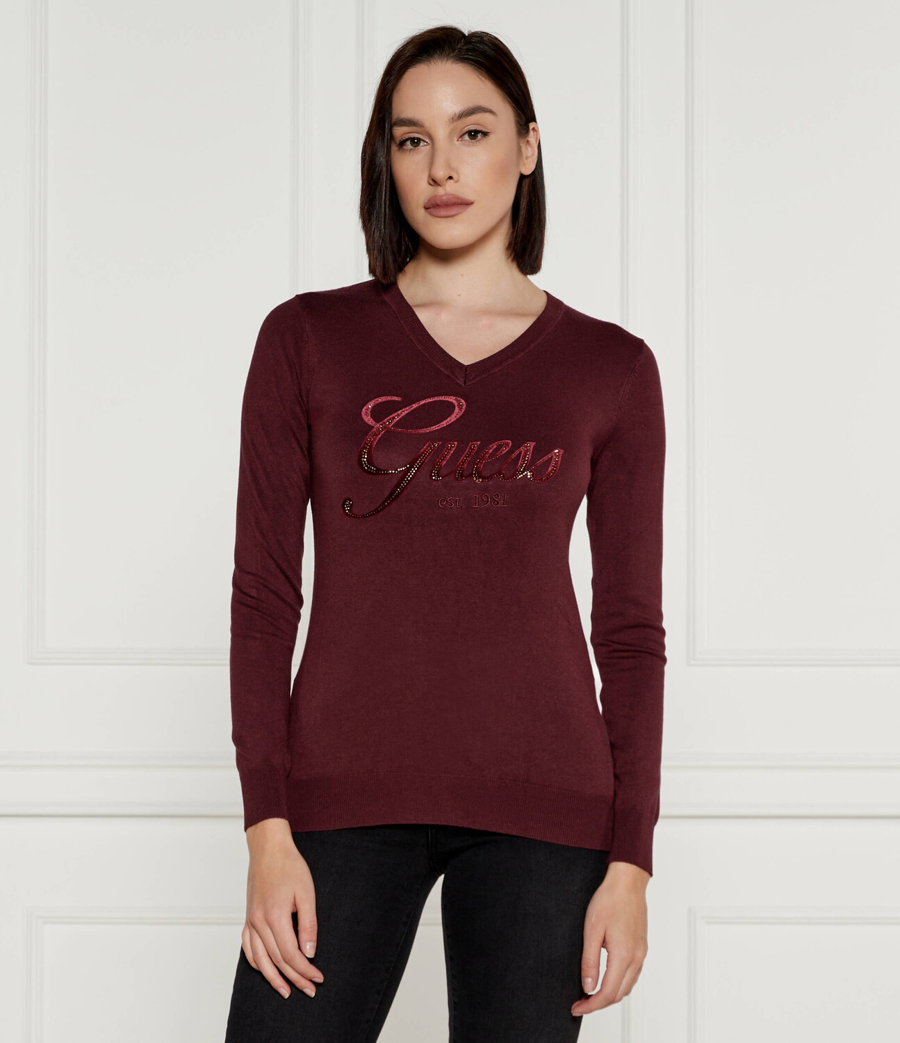 Свитер GUESS MEGAN Slim Fit, бордо
Свитер GUESS MEGAN Slim Fit, бордо