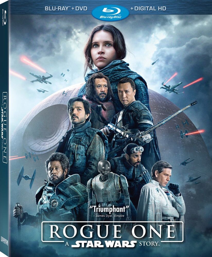 Диск Blu-ray Rogue One: A Star Wars Story
Диск Blu-ray Rogue One: A Star Wars Story