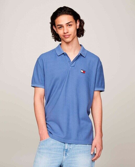 Мужская рубашка-поло стандартного кроя с короткими рукавами Tommy Jeans, индиго
Мужская рубашка-поло стандартного кроя с короткими рукавами Tommy Jeans, индиго