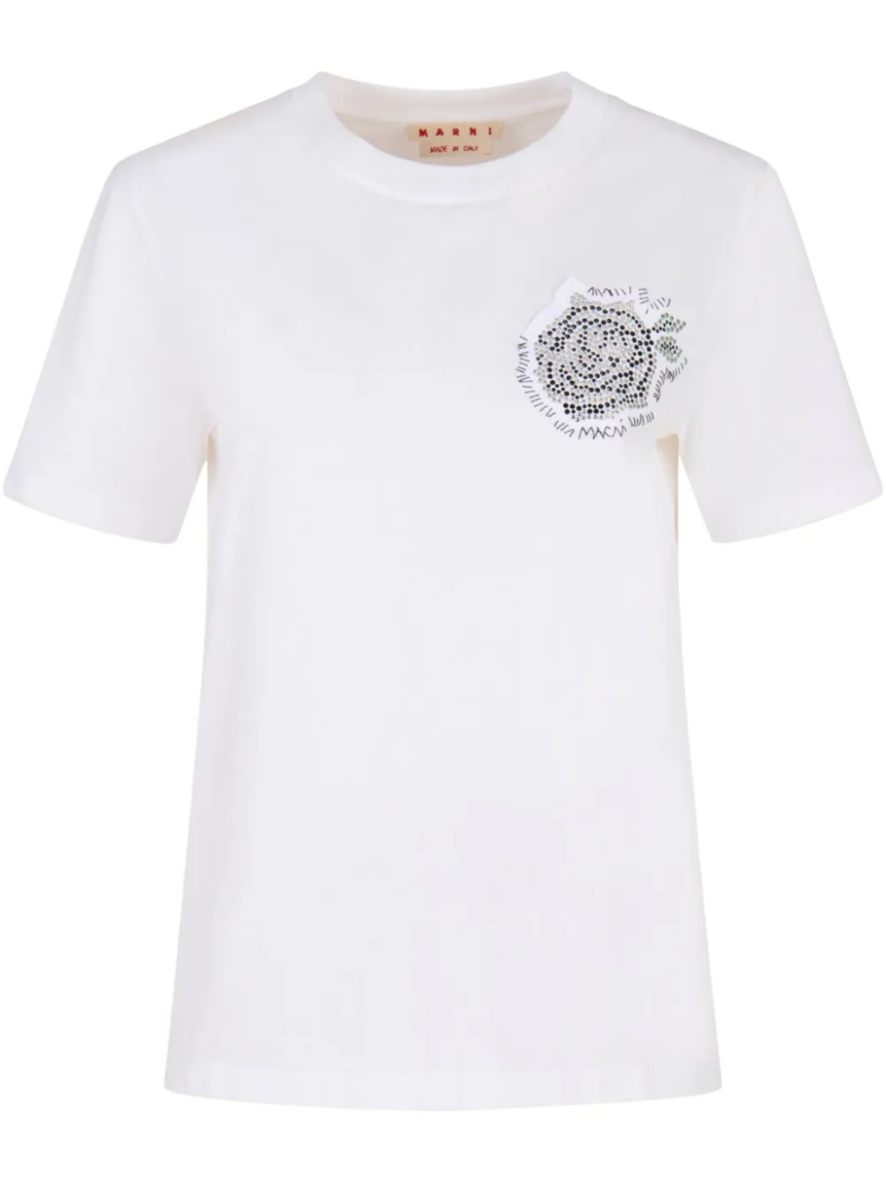 Футболка с нашивкой Marni, белый
Футболка с нашивкой Marni, белый