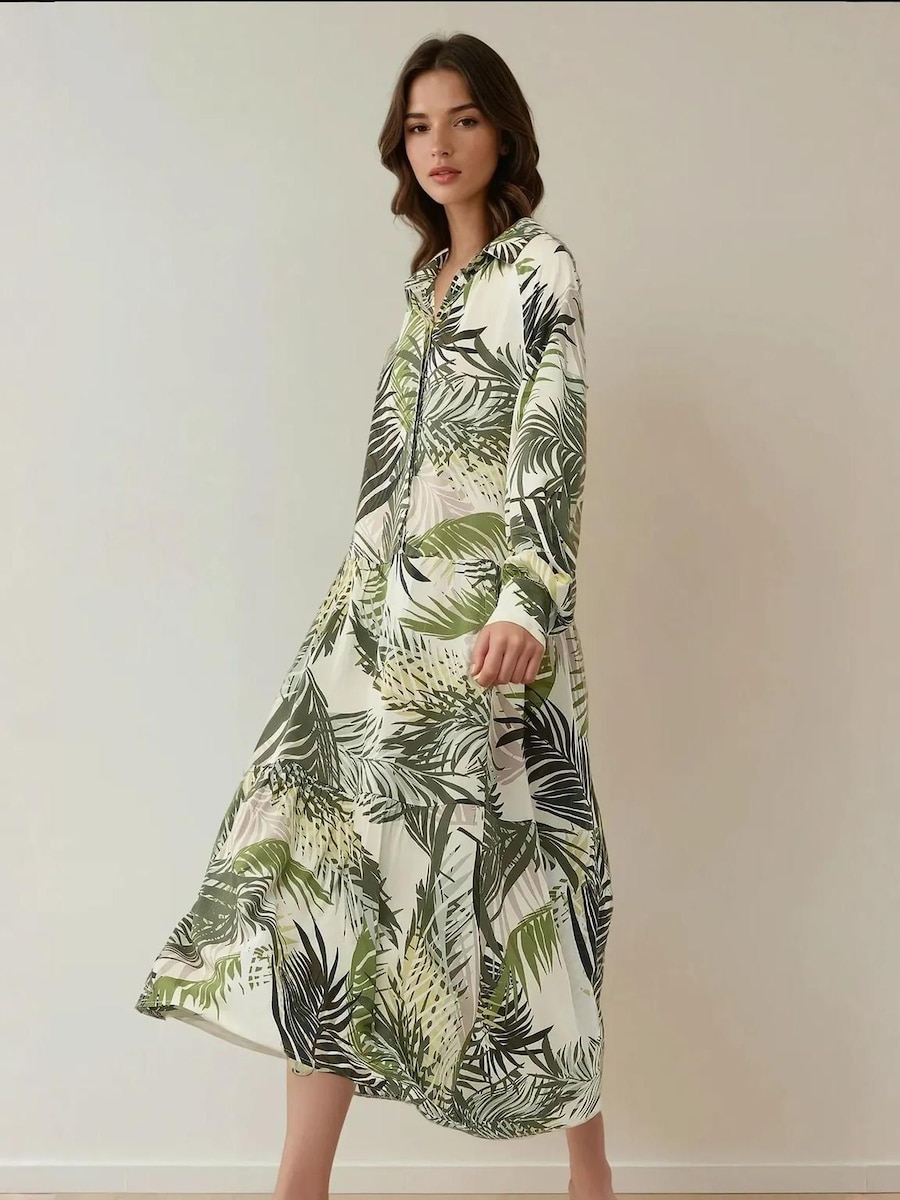 Платье-рубашка Hiccup, хаки/оливковый/пастельно-зеленый
Платье-рубашка Hiccup, хаки/оливковый/пастельно-зеленый