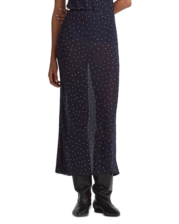 Юбка макси с декором Kinski Altuzarra, синий 
Юбка макси с декором Kinski Altuzarra, синий