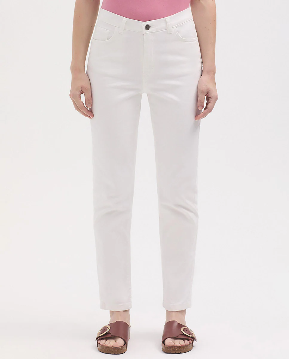 Женские брюки прямого кроя с карманами и застежкой-молнией Nice Things, белый
Женские брюки прямого кроя с карманами и застежкой-молнией Nice Things, белый