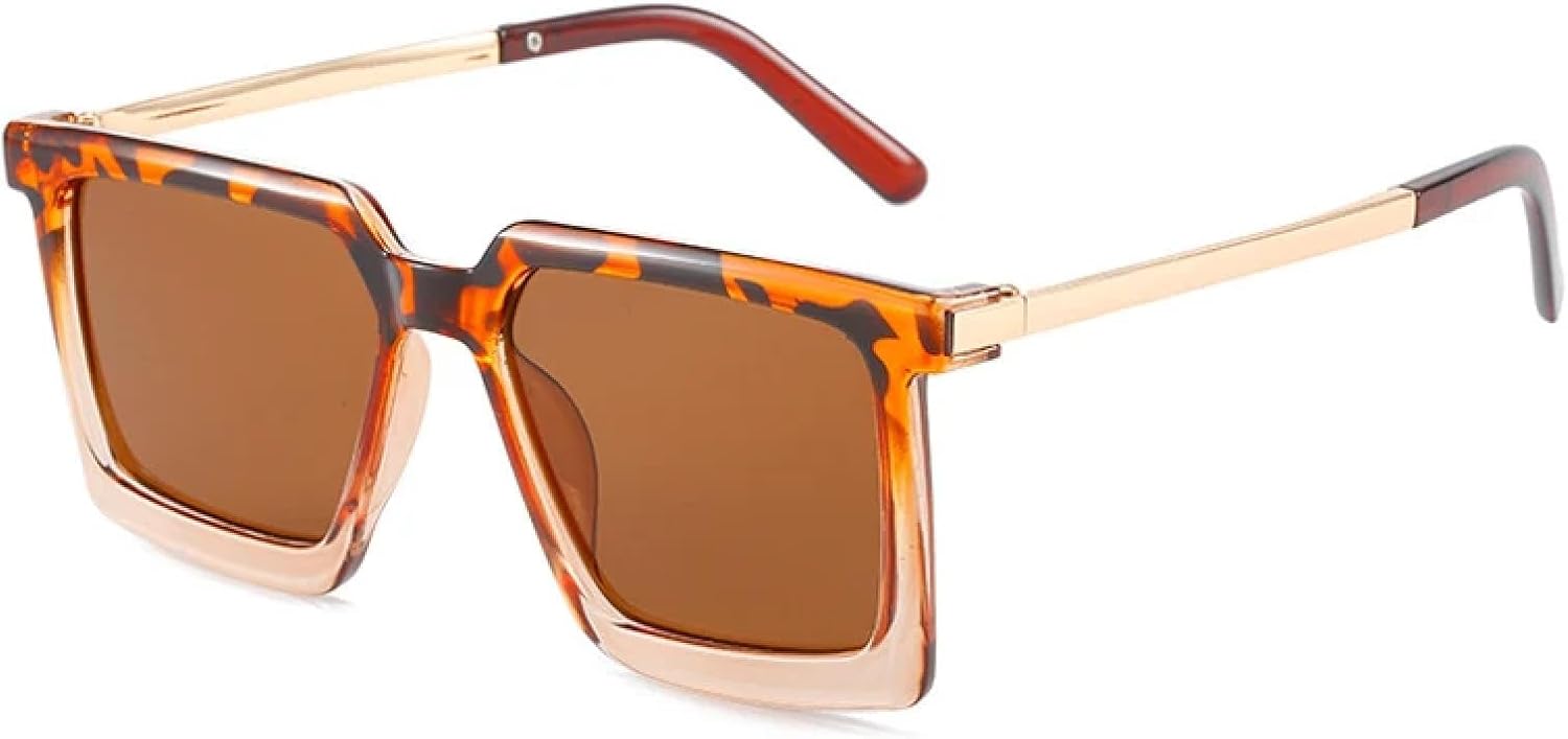 Роскошные солнцезащитные очки в крупной металлической оправе для женщин и мужчин, модные классические очки для путешествий и вождения, солнцезащитные очки с защитой от УФ-излучения UV400 TKKTLLT, Leopard Champagne
Роскошные солнцезащитные очки в крупной металлической оправе для женщин и мужчин, модные классические очки для путешествий и вождения, солнцезащитные очки с защитой от УФ-излучения UV400 TKKTLLT, Leopard Champagne