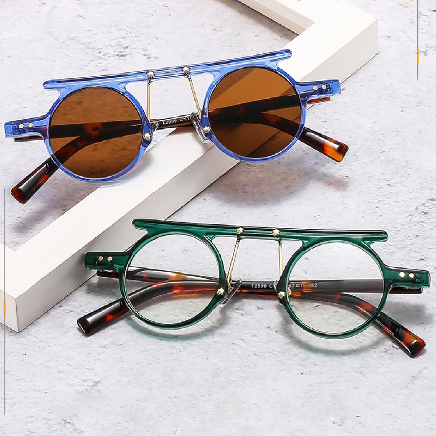 Солнцезащитные очки с защитой от УФ-излучения UV400 | Круглая женская оправа в стиле стимпанк, маленькая, прозрачная | для занятий спортом на открытом воздухе generic, 06
Солнцезащитные очки с защитой от УФ-излучения UV400 | Круглая женская оправа в стиле стимпанк, маленькая, прозрачная | для занятий спортом на открытом воздухе generic, 06