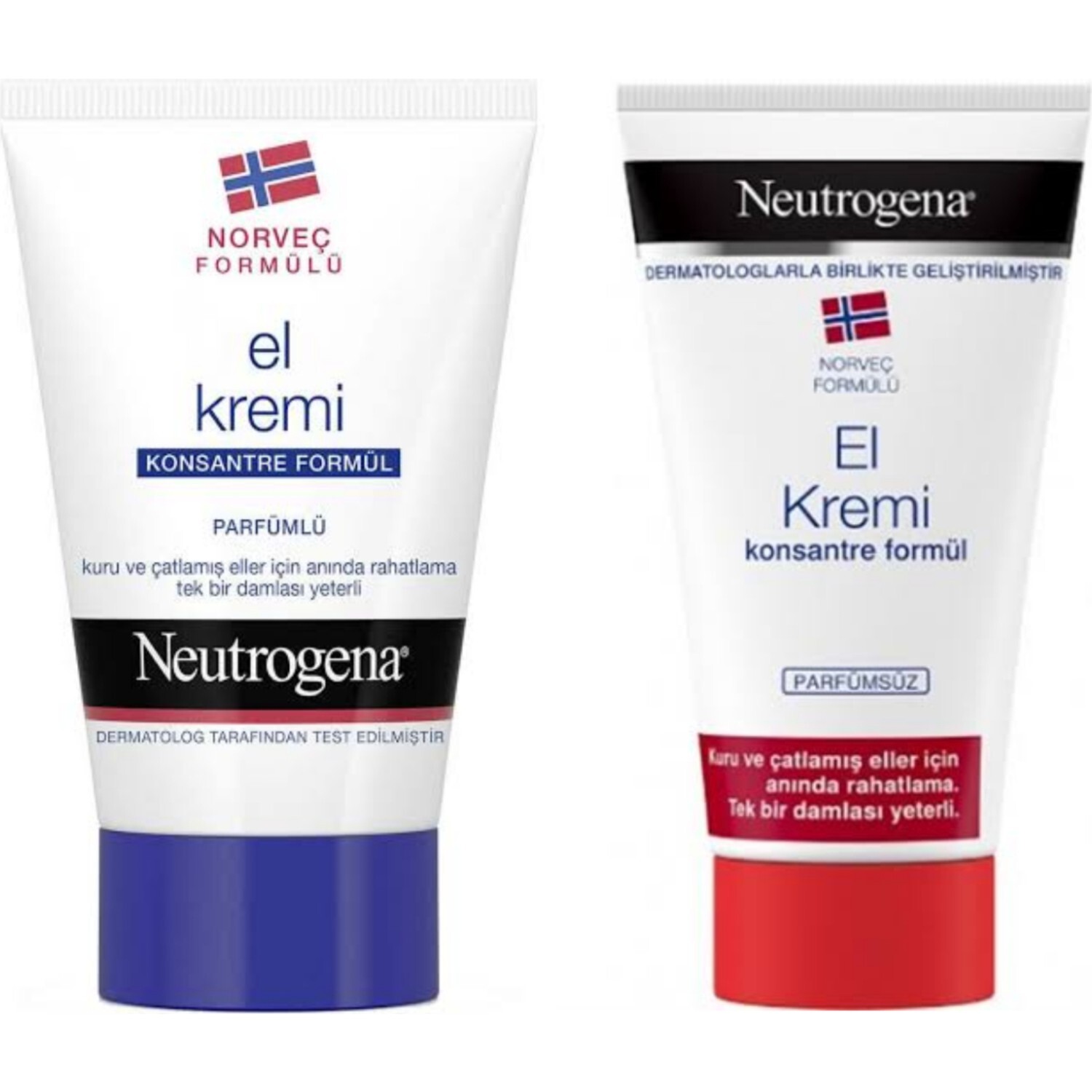Крем для рук Neutrogena с отдушкой 75мл + Крем для рук без отдушек Neutrogena 75мл
Крем для рук Neutrogena с отдушкой 75мл + Крем для рук без отдушек Neutrogena 75мл