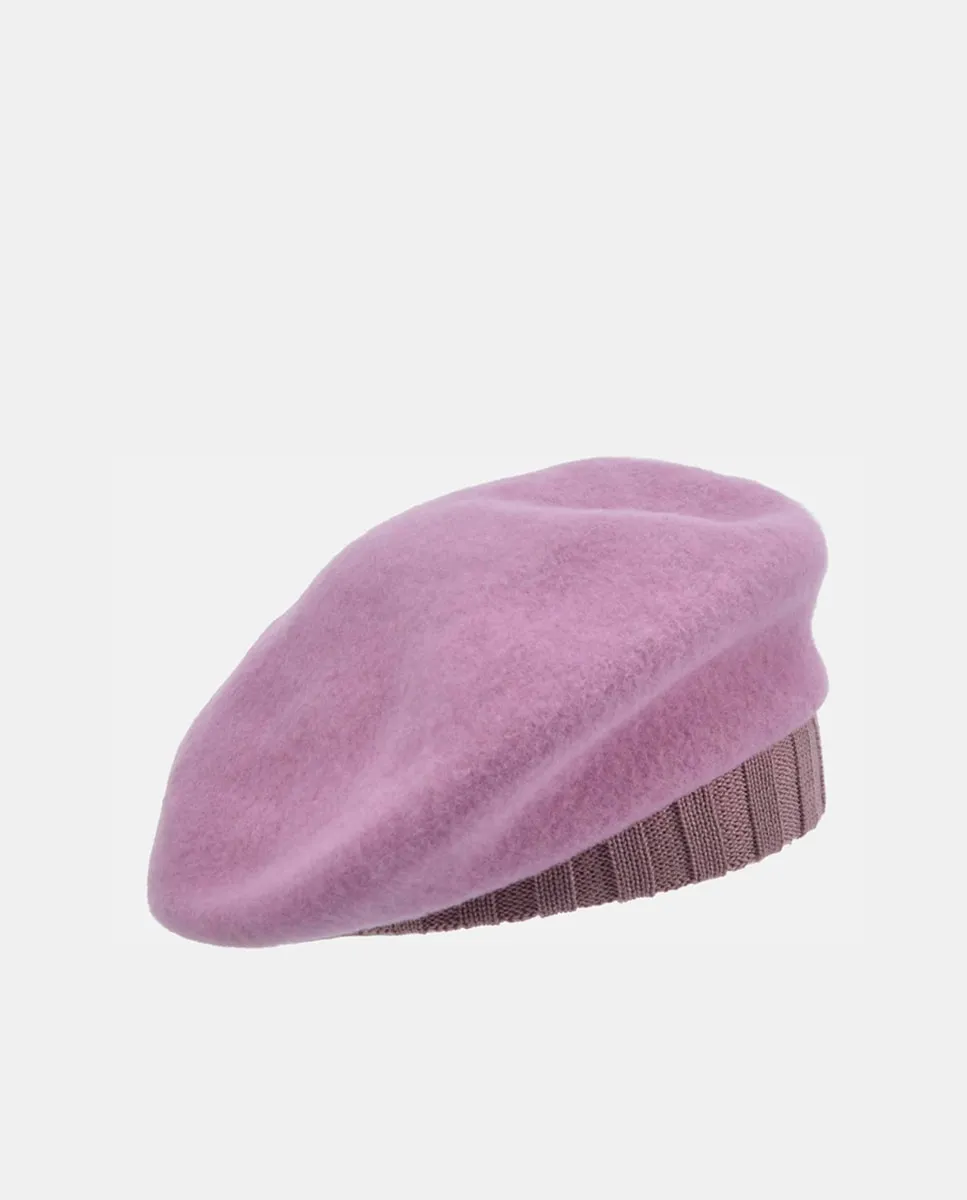 Берет из вареной шерсти Seeberger, розовый
Берет из вареной шерсти Seeberger, розовый