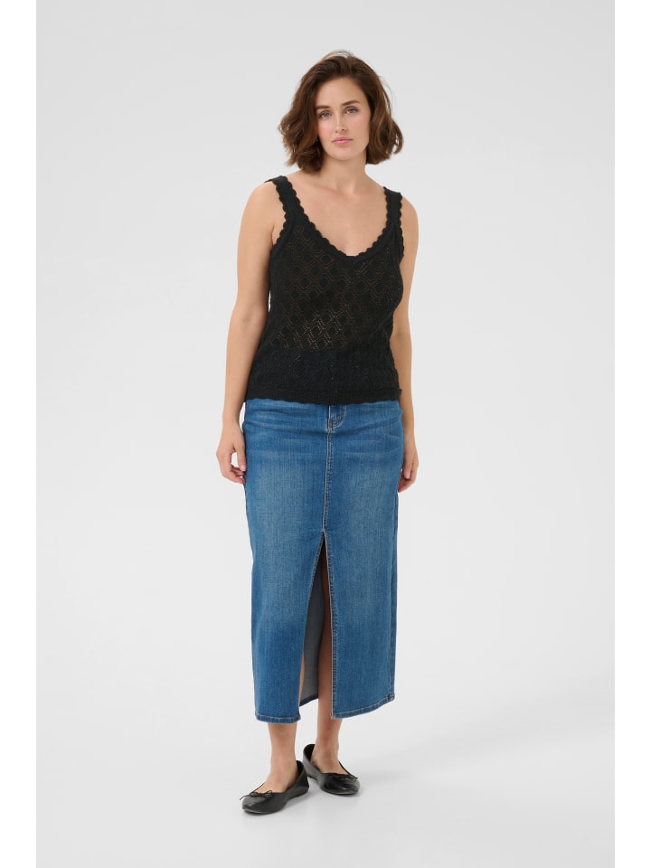 Блузка без рукавов KAjona, классический крой, цвет: черный, глубокий Kaffe
Блузка без рукавов KAjona, классический крой, цвет: черный, глубокий Kaffe