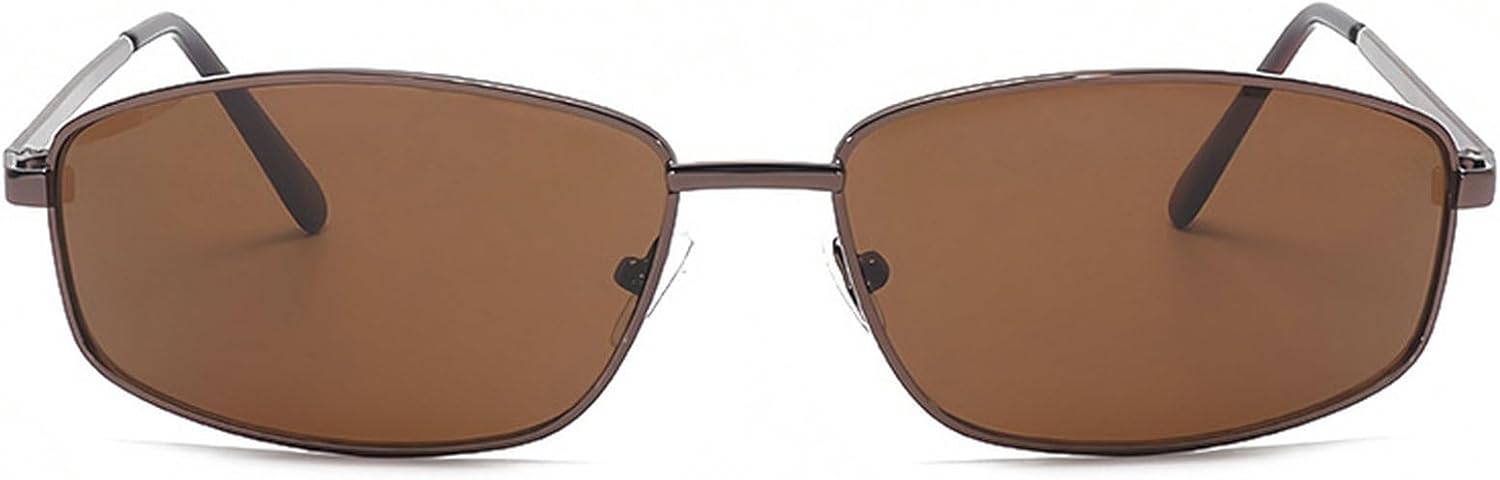 Винтажные прямоугольные солнцезащитные очки для женщин, стильные линзы с градиентом, квадратная форма, модные, роскошные, металлическая оправа, защита от ультрафиолета UV400 mincl, Brown
Винтажные прямоугольные солнцезащитные очки для женщин, стильные линзы с градиентом, квадратная форма, модные, роскошные, металлическая оправа, защита от ультрафиолета UV400 mincl, Brown