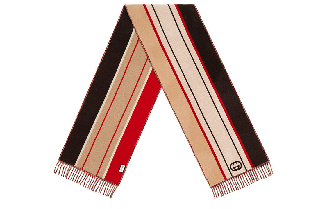 Шарф Gucci в полоску, черный / бежевый
Шарф Gucci в полоску, черный / бежевый