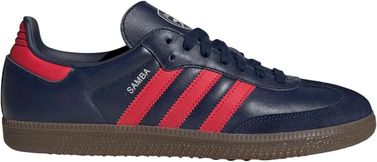 Мужские футбольные кроссовки adidas Samba для игры в зале, Arsenal
Мужские футбольные кроссовки adidas Samba для игры в зале, Arsenal