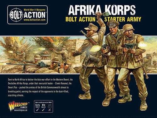 Миниатюра Warlord Games Bolt Action: Afrika Korps Starter Army
Миниатюра Warlord Games Bolt Action: Afrika Korps Starter Army