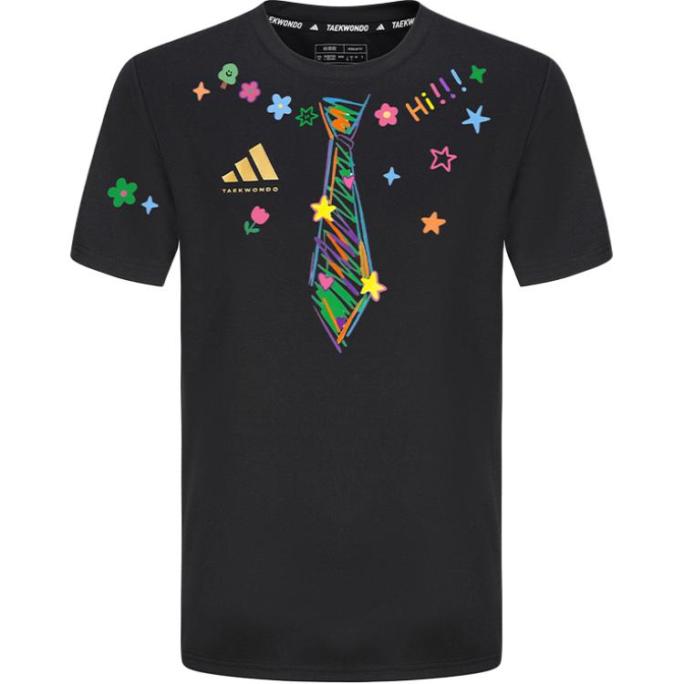 Спортивная футболка с коротким рукавом, хлопковая унисекс Adidas, черный
Спортивная футболка с коротким рукавом, хлопковая унисекс Adidas, черный