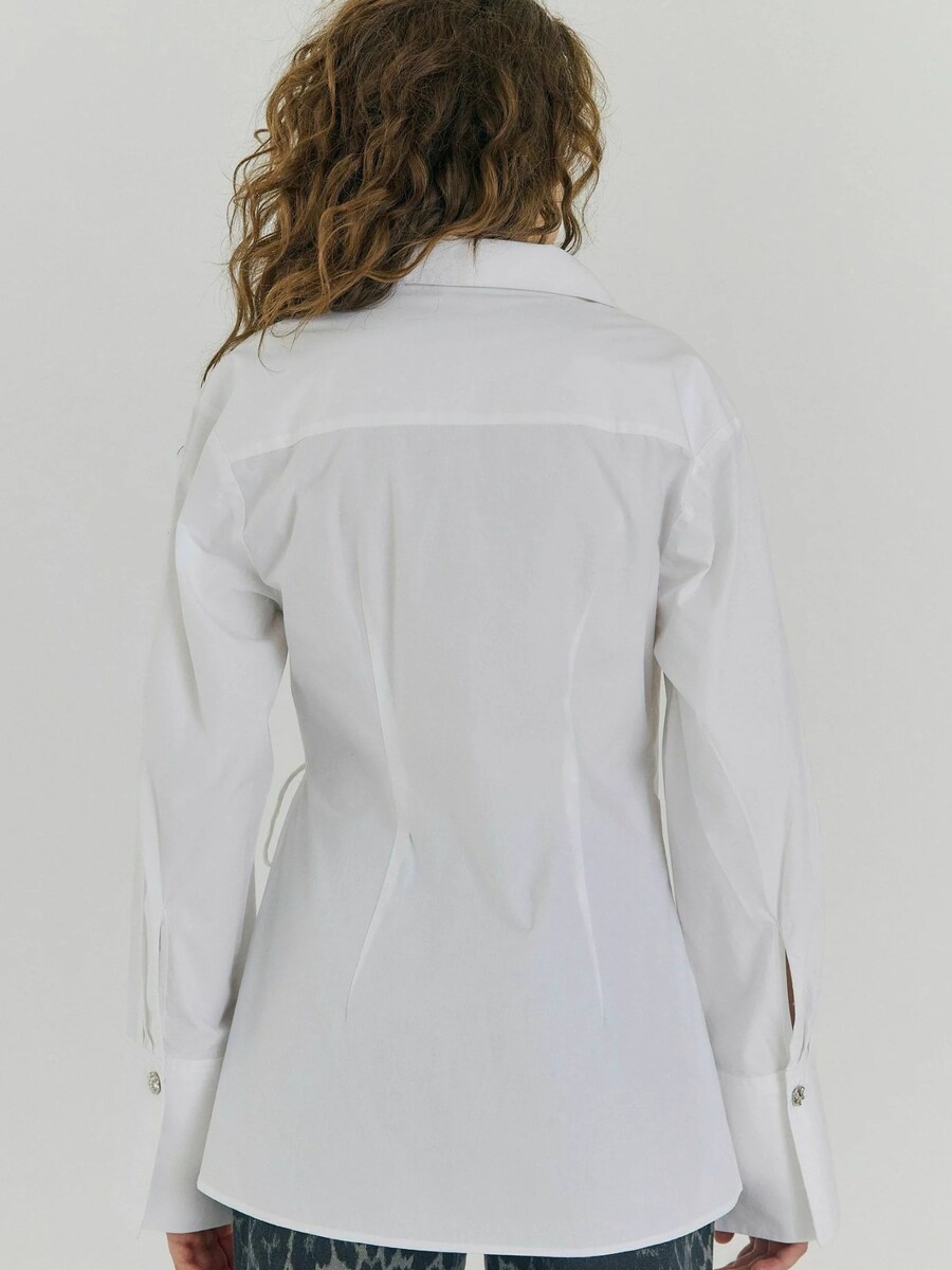 Блуза NORR Fraser, белый
Блуза NORR Fraser, белый