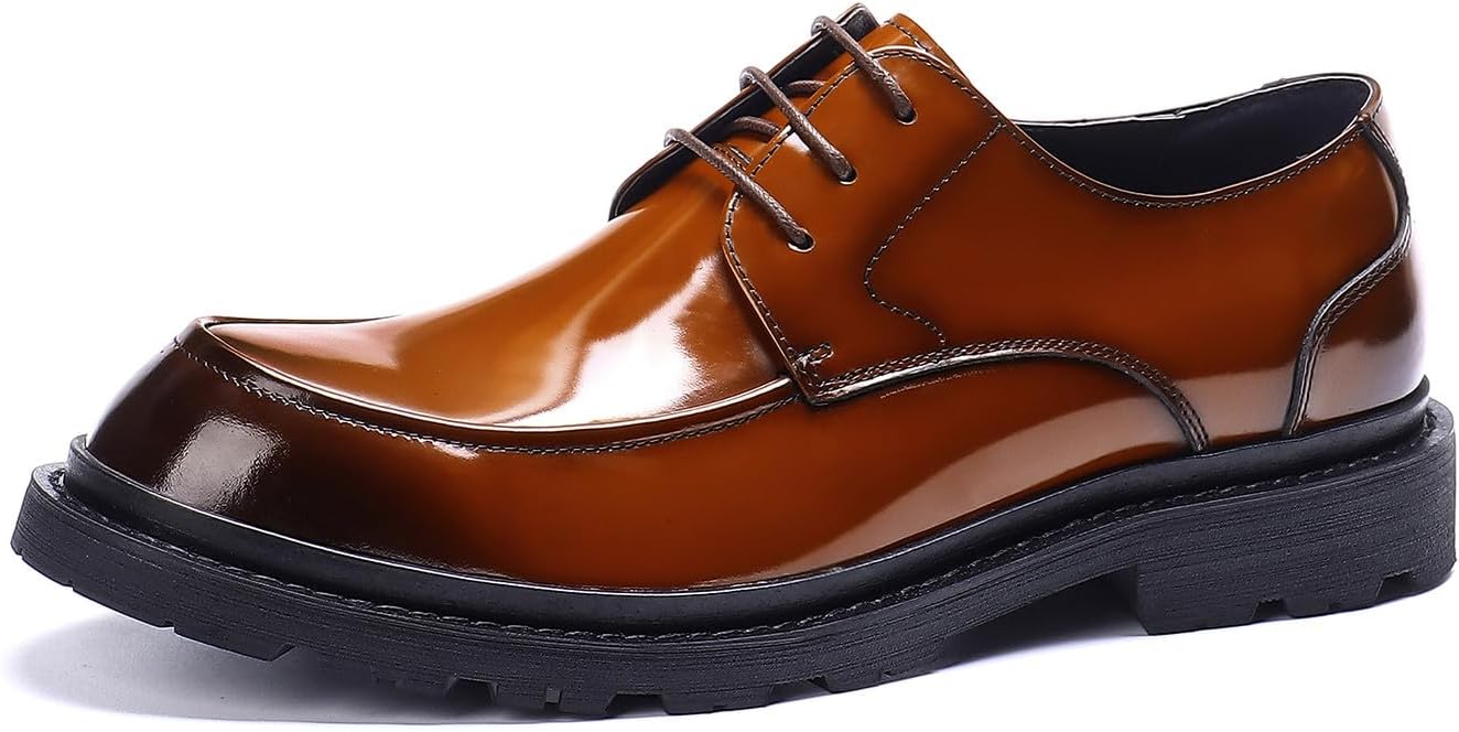 Мужские оксфорды Santimon для свадьбы, с деловым и повседневным дизайном, из натуральной кожи, для выпускного, вечернего или делового стиля, модные коричневые туфли под смокинг
Мужские оксфорды Santimon для свадьбы, с деловым и повседневным дизайном, из натуральной кожи, для выпускного, вечернего или делового стиля, модные коричневые туфли под смокинг