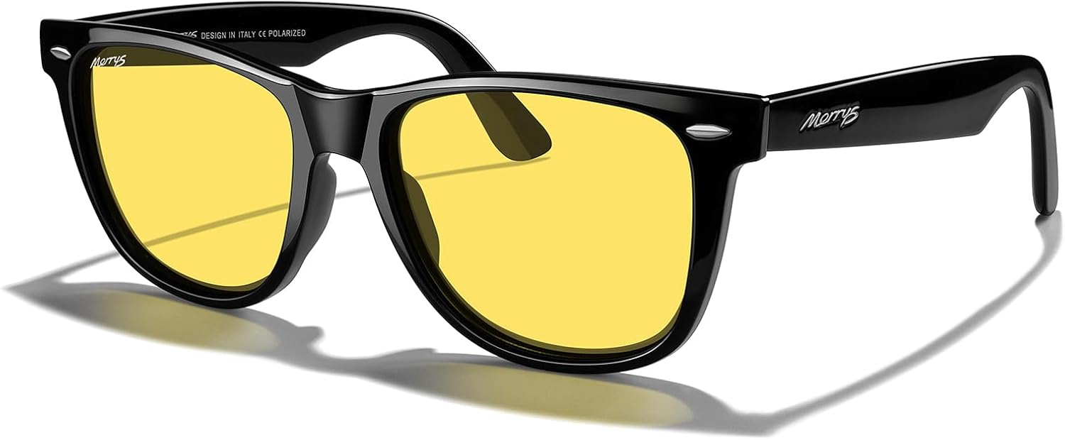 Классические квадратные поляризованные солнцезащитные очки MERRY для женщин и мужчин, ретро-дизайнерские солнцезащитные очки UV400 S6140 MERRY'S, Black Frame/Night Vision Lens
Классические квадратные поляризованные солнцезащитные очки MERRY для женщин и мужчин, ретро-дизайнерские солнцезащитные очки UV400 S6140 MERRY'S, Black Frame/Night Vision Lens