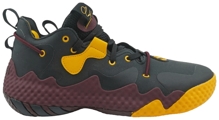 Кроссовки adidas Harden Vol. 6 'Arizona State' PE, черный
Кроссовки adidas Harden Vol. 6 'Arizona State' PE, черный