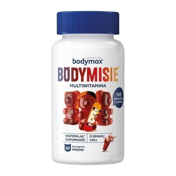 Bodymax Bodymisie Smak Coliвитаминные жевательные конфеты, 60 шт.
Bodymax Bodymisie Smak Coliвитаминные жевательные конфеты, 60 шт.