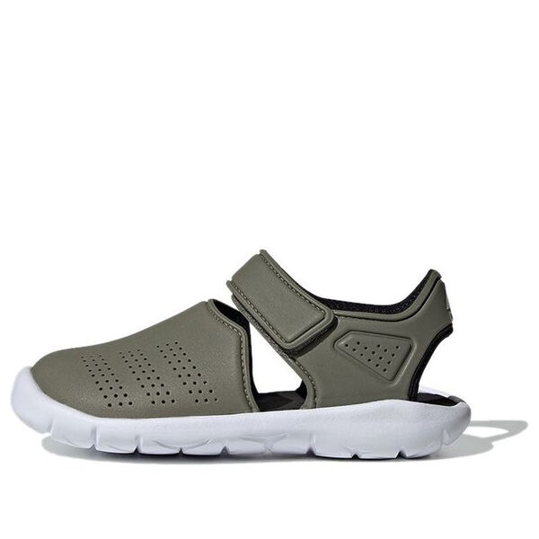 Сандалии fortaswim полоски j Adidas, зеленый
Сандалии fortaswim полоски j Adidas, зеленый