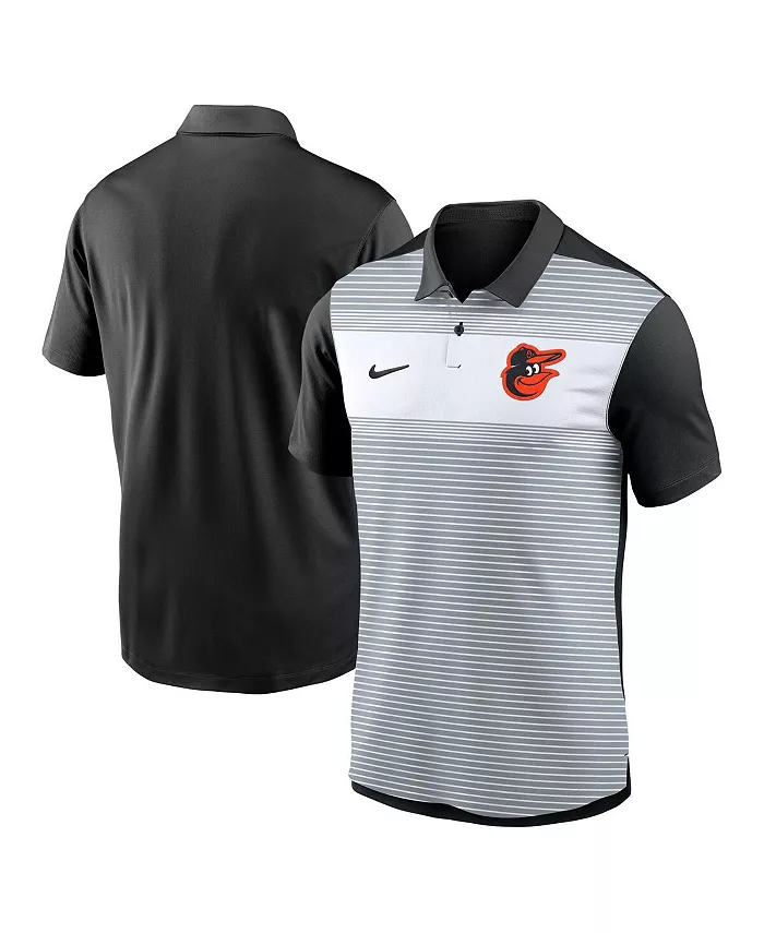 Мужская бело-черная полосатая поло Vapor Baltimore Orioles для активного образа жизни Nike
Мужская бело-черная полосатая поло Vapor Baltimore Orioles для активного образа жизни Nike