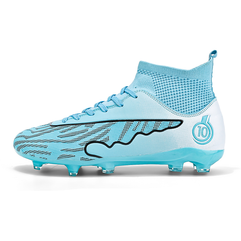 Футбольные бутсы для детей и подростков с высоким верхом, нескользящие, ударопрочные, водонепроницаемые и дышащие CAMKIDS, аква
Футбольные бутсы для детей и подростков с высоким верхом, нескользящие, ударопрочные, водонепроницаемые и дышащие CAMKIDS, аква