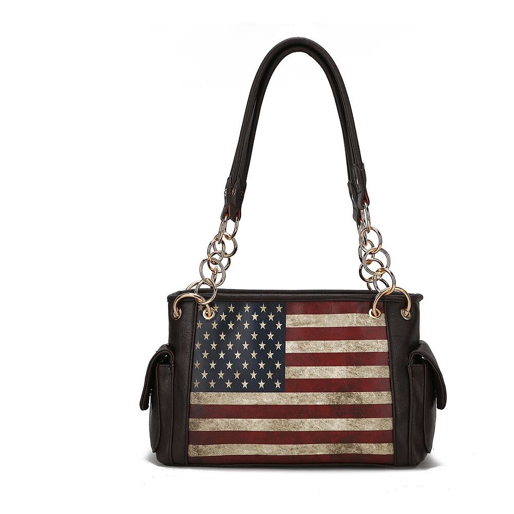 Коллекция Mkf Женская сумка через плечо Alaina из веганской кожи с флагом от Mia K MKF Collection, цвет Chocolate, Коричневый, Коллекция Mkf Женская сумка через плечо Alaina из веганской кожи с флагом от Mia K MKF Collection, цвет Chocolate
Коллекция Mkf Женская сумка через плечо Alaina из веганской кожи с флагом от Mia K MKF Collection, цвет Chocolate, Коричневый, Коллекция Mkf Женская сумка через плечо Alaina из веганской кожи с флагом от Mia K MKF Collection, цвет Chocolate