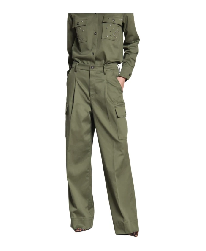 Широкие брюки-карго цвета хаки Mason'S, зеленый
Широкие брюки-карго цвета хаки Mason'S, зеленый