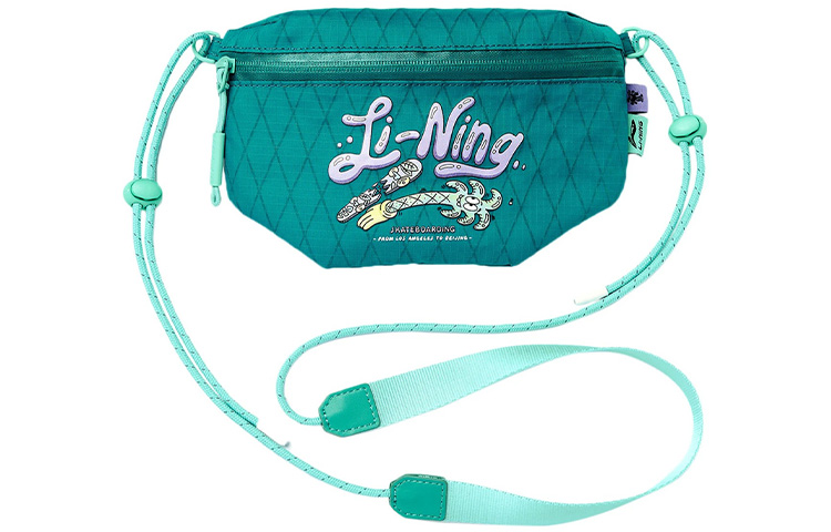 Сумка через плечо LiNing Steven Harrington Collaboration Fabric, унисекс, светло-нефритового цвета
Сумка через плечо LiNing Steven Harrington Collaboration Fabric, унисекс, светло-нефритового цвета