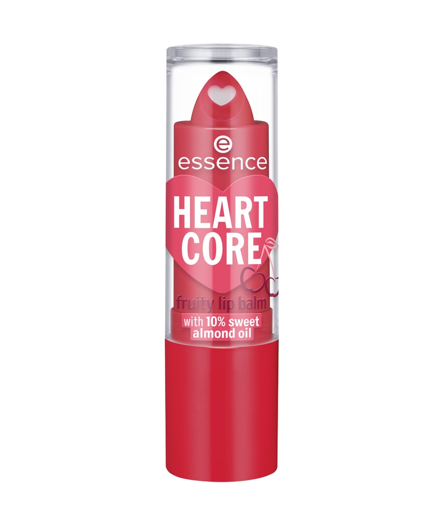 Бальзам для губ essence HEART CORE fruity lip balm, Nr. 01 - Crazy Cherry, 3g
Бальзам для губ essence HEART CORE fruity lip balm, Nr. 01 - Crazy Cherry, 3g