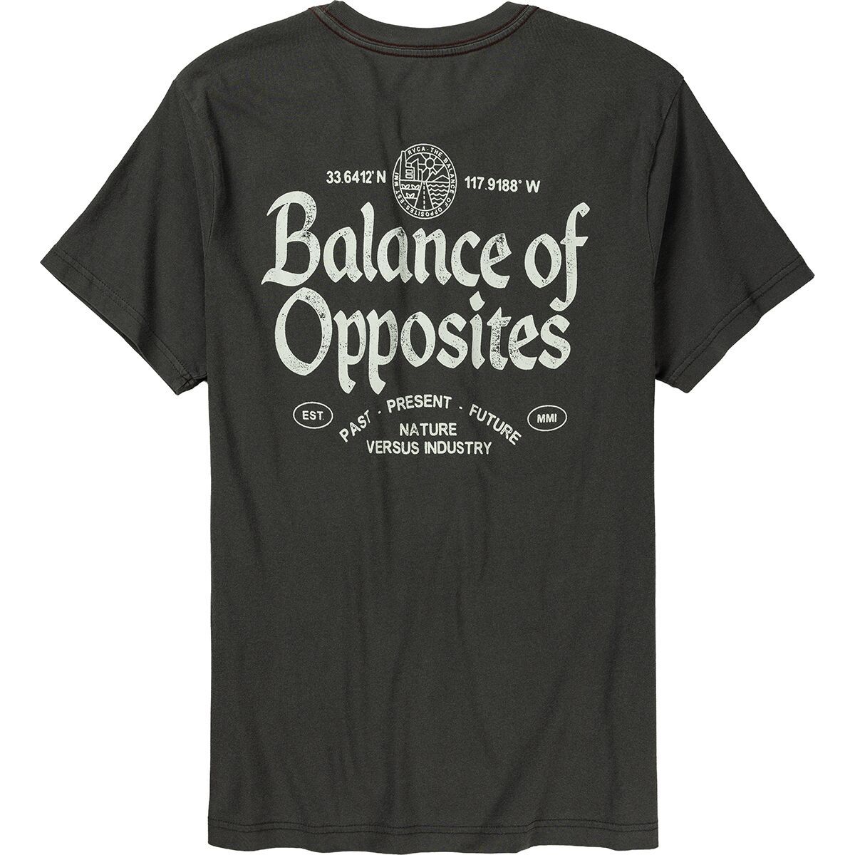 Рубашка Utility Services с коротким рукавом Rvca, черный 
Рубашка Utility Services с коротким рукавом Rvca, черный