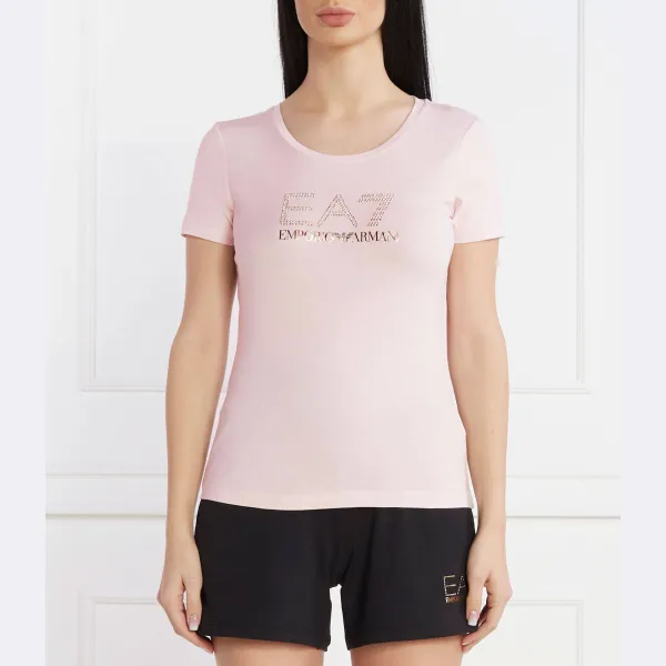 Футболка стандартного кроя Ea7, розовый
Футболка стандартного кроя Ea7, розовый