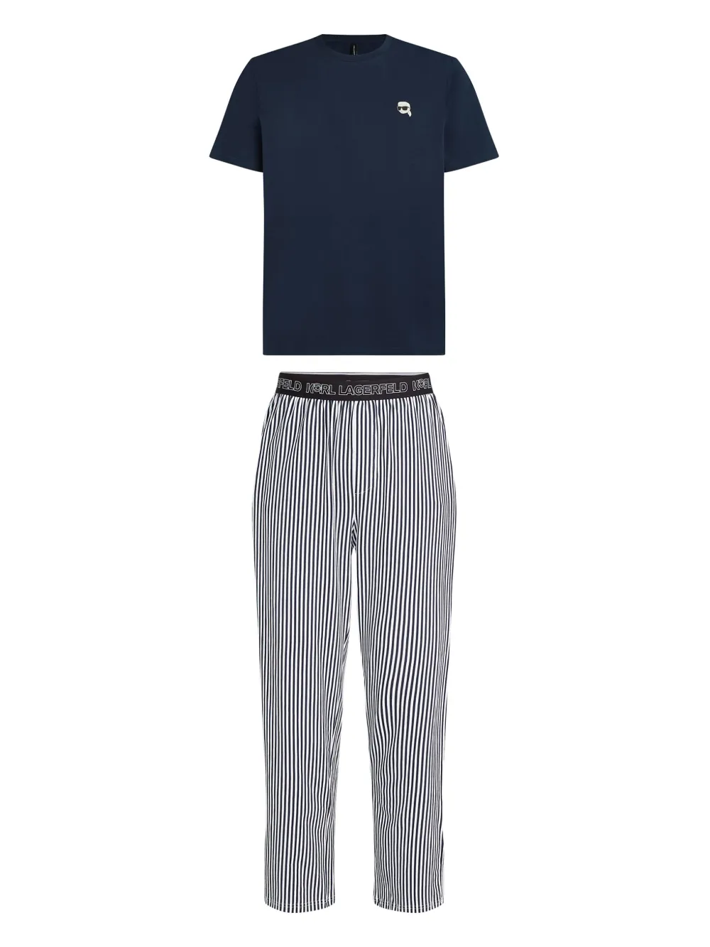 Пижама Ikon KARL LAGERFELD, синий
Пижама Ikon KARL LAGERFELD, синий