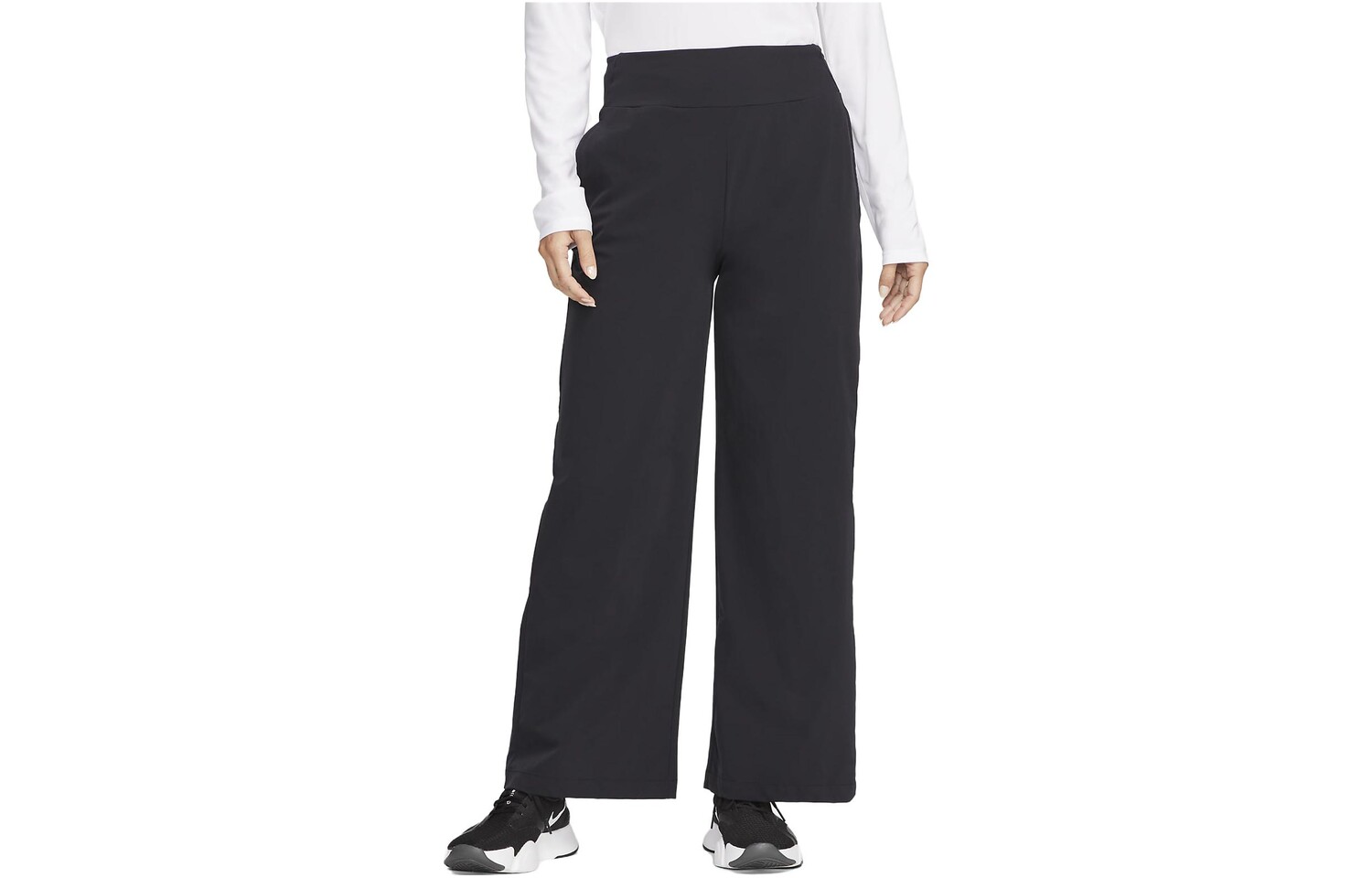 Повседневные брюки Dri-Fit женские черные Nike
Повседневные брюки Dri-Fit женские черные Nike