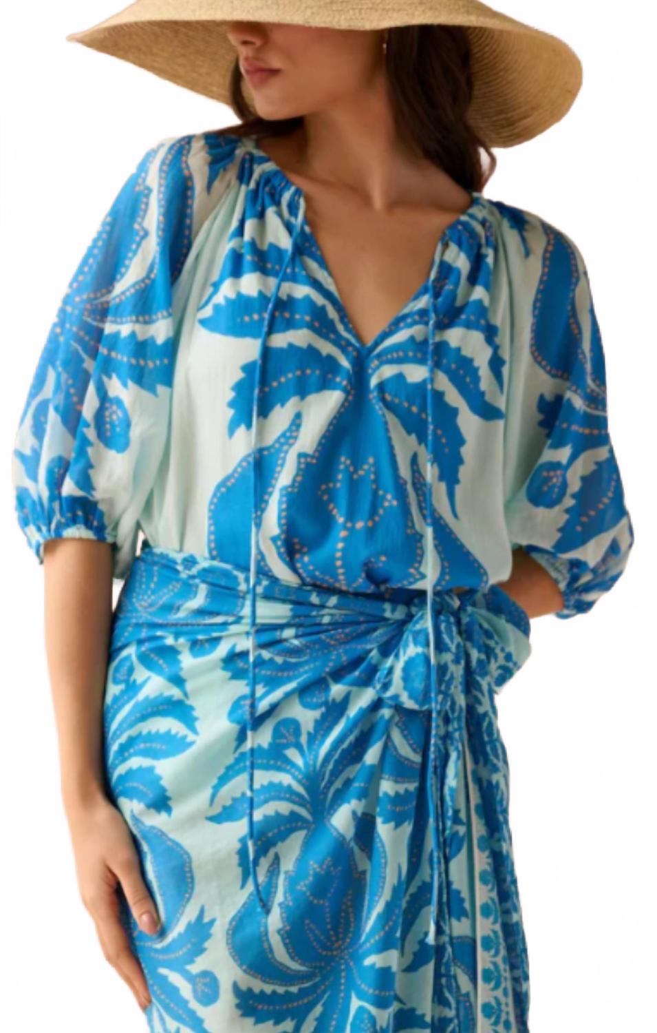 Айла блузка с V-образным вырезом в Nikita Lago OMIKA, Nikita Lago
Айла блузка с V-образным вырезом в Nikita Lago OMIKA, Nikita Lago