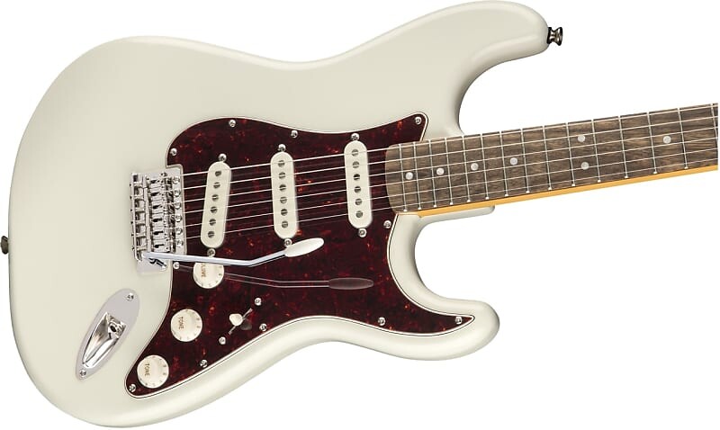 Электрогитара Squier Classic Vibe '70s Stratocaster Electric Guitar - Laurel Fingerboard, Olympic White
Электрогитара Squier Classic Vibe '70s Stratocaster Electric Guitar - Laurel Fingerboard, Olympic White