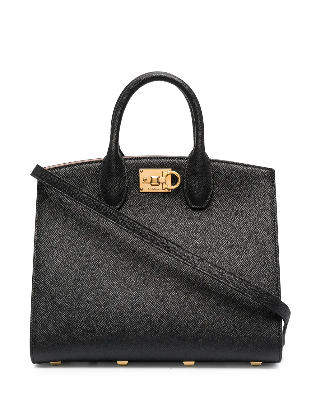 Маленькая сумка Studio Box Ferragamo, черный
Маленькая сумка Studio Box Ferragamo, черный