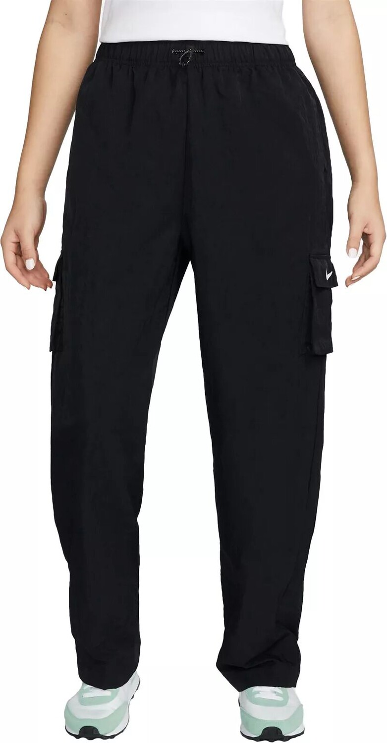 Женские тканые брюки-карго с высокой посадкой Nike Sportswear Essential, черный
Женские тканые брюки-карго с высокой посадкой Nike Sportswear Essential, черный