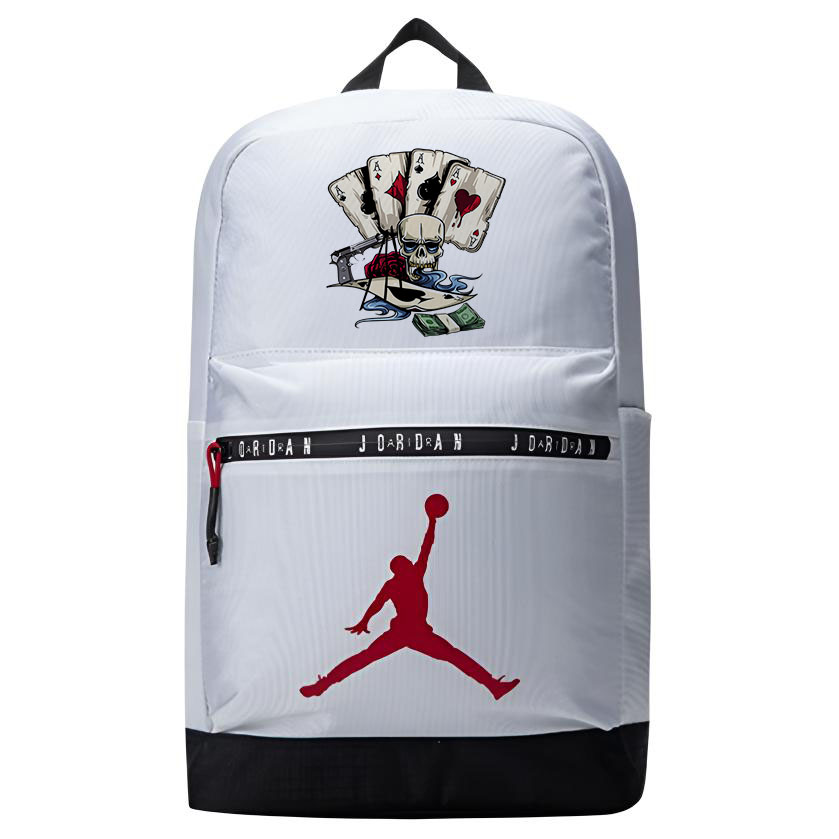 Jordan Полиэстеровый рюкзак унисекс белый, Poker Cards
Jordan Полиэстеровый рюкзак унисекс белый, Poker Cards