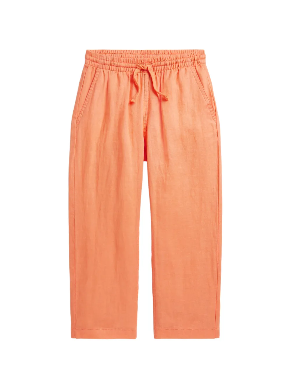 Льняные брюки с кулиской Polo Ralph Lauren Kids, оранжевый
Льняные брюки с кулиской Polo Ralph Lauren Kids, оранжевый