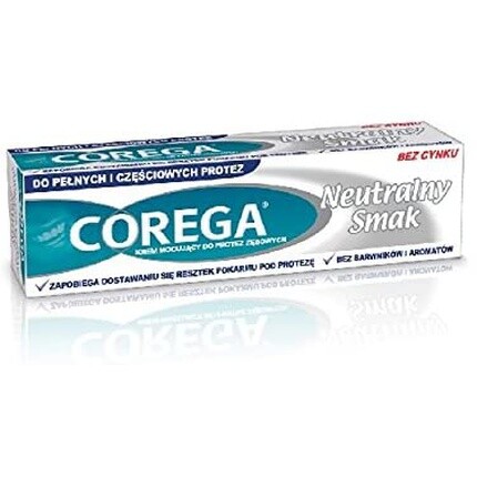 Крем Corega — нейтральный вкус — 40 г — для полных и частичных зубных протезов. Это, Glaxosmithkline
Крем Corega — нейтральный вкус — 40 г — для полных и частичных зубных протезов. Это, Glaxosmithkline