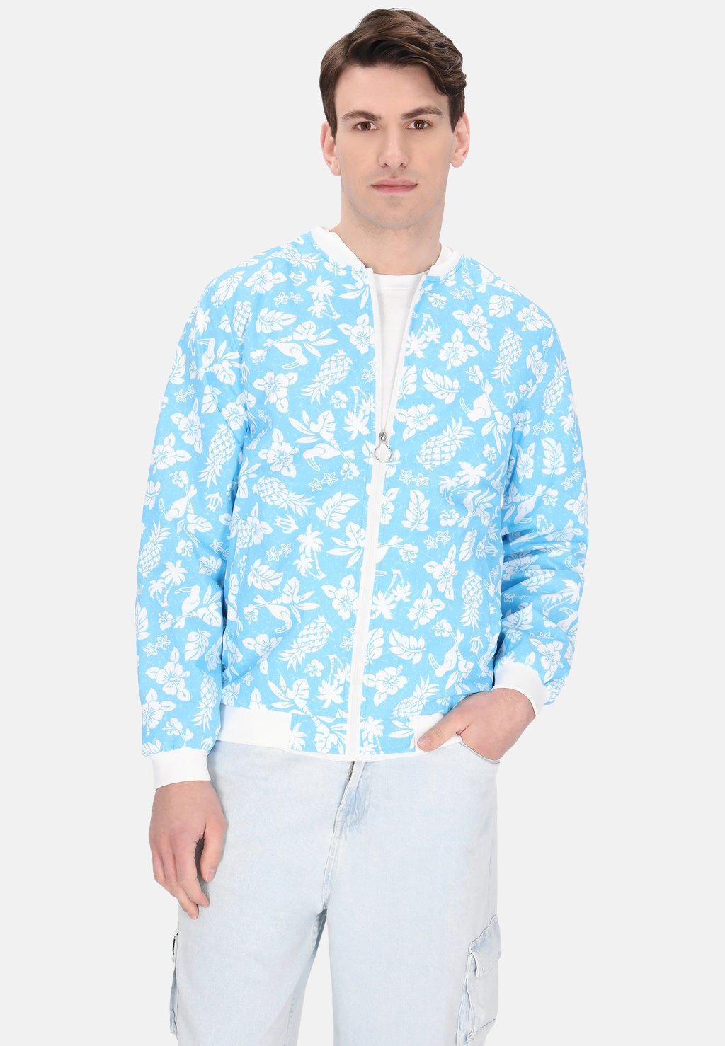 Куртка-бомбер Mo, синий
Куртка-бомбер Mo, синий