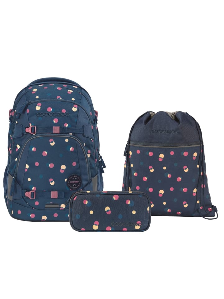 Coocazoo Набор из 3 школьных рюкзаков MATE Bubble Dreams, синий
Coocazoo Набор из 3 школьных рюкзаков MATE Bubble Dreams, синий