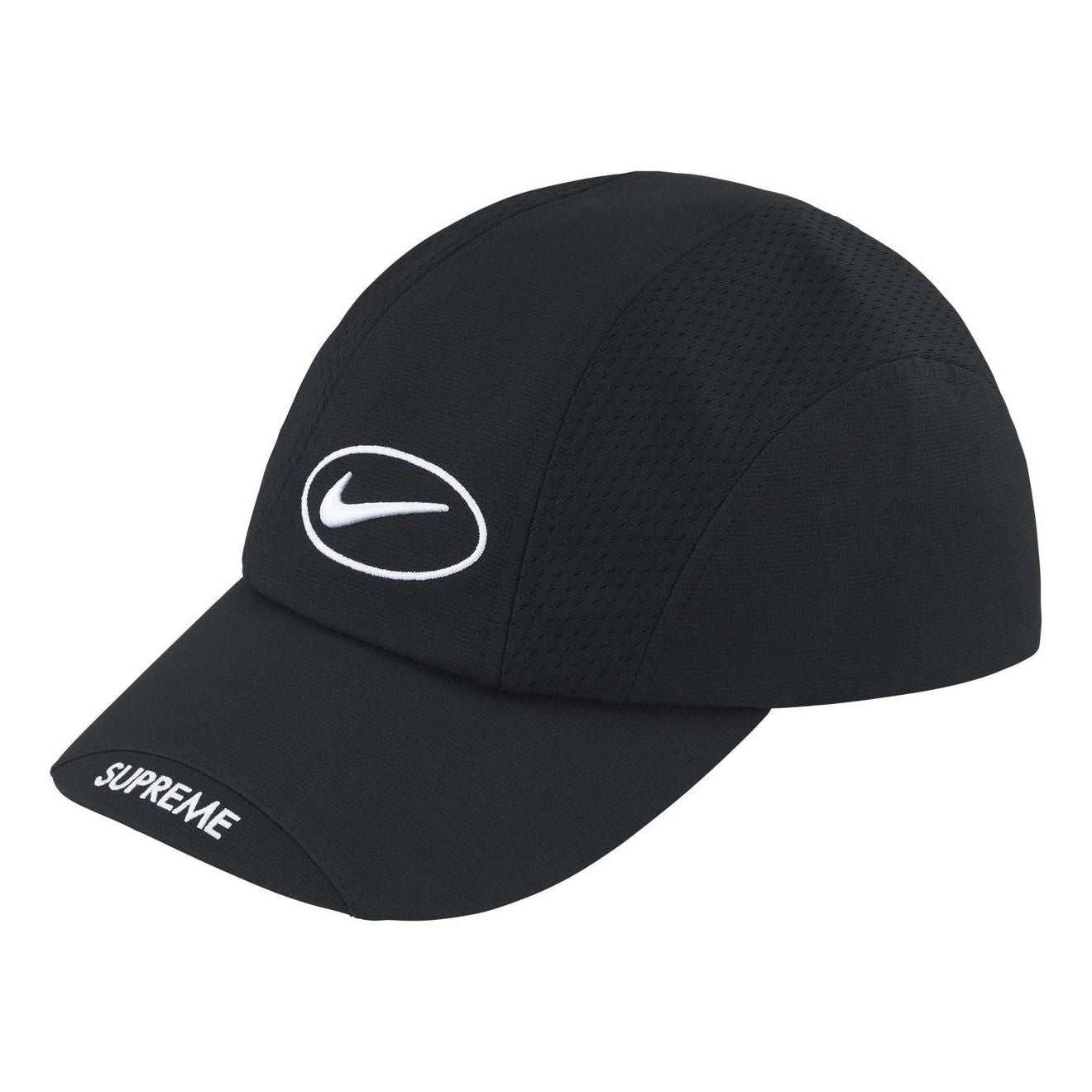 Бейсболка Supreme x Nike для бега, черная
Бейсболка Supreme x Nike для бега, черная