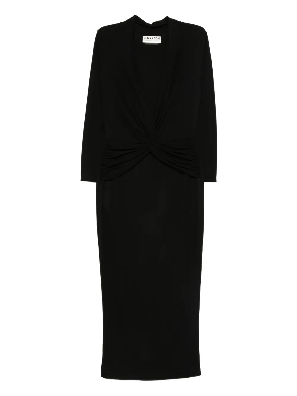 Платье миди с закрученной деталью CHIARA BONI La Petite Robe, черный
Платье миди с закрученной деталью CHIARA BONI La Petite Robe, черный