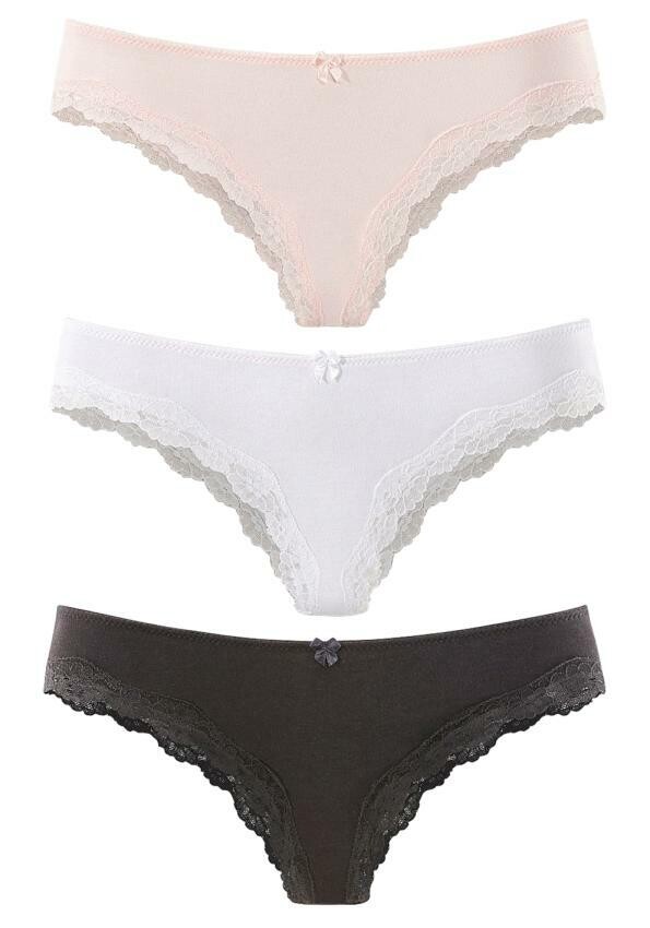 Трусы LASCANA Brasil, цвет rosa, weiß, schwarz
Трусы LASCANA Brasil, цвет rosa, weiß, schwarz