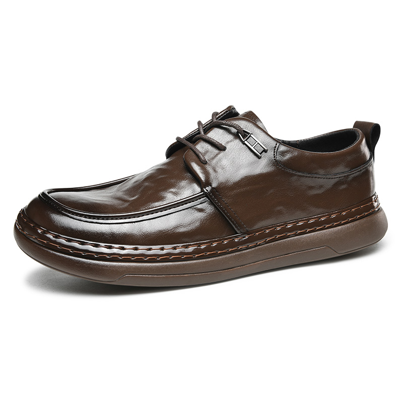 G5 Повседневные кожаные туфли мужские низкие черно-коричневые, цвет Brown
G5 Повседневные кожаные туфли мужские низкие черно-коричневые, цвет Brown