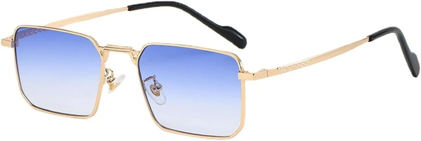 Металлические квадратные солнцезащитные очки для мужчин и женщин, модные, для использования на открытом воздухе (цвет: B, размер: средний) MTZJH, One Color
Металлические квадратные солнцезащитные очки для мужчин и женщин, модные, для использования на открытом воздухе (цвет: B, размер: средний) MTZJH, One Color