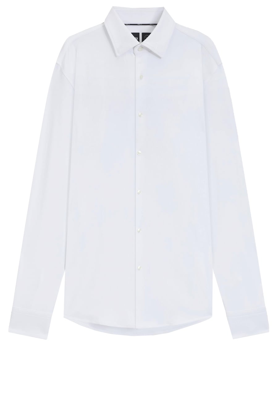 Рубашка Slim Fit на пуговицах BOSS Hank, белый
Рубашка Slim Fit на пуговицах BOSS Hank, белый